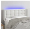 Image de Hoofdbord LED 103x16x78/88 cm kunstleer wit3123321
