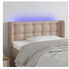 Image de Hoofdbord LED 103x16x78/88 cm kunstleer cappuccinokleurig3123325