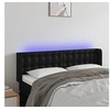 Image de Hoofdbord LED 147x16x78/88 cm kunstleer zwart3123326