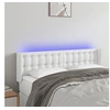 Image de Hoofdbord LED 147x16x78/88 cm kunstleer wit3123327