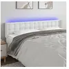Image de Hoofdbord LED 203x16x78/88 cm kunstleer wit3123345