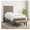 Image de Boxspring met matras stof taupe 100x200 cm3136417