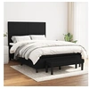 Image de Boxspring met matras stof zwart 140x190 cm3136431
