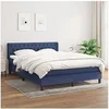 Image de Boxspring met matras stof blauw 140x200 cm3129959