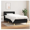 Image de Boxspring met matras stof zwart 80x200 cm3130147
