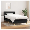Image de Boxspring met matras stof zwart 80x200 cm3130227