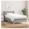 Image de Boxspring met matras stof lichtgrijs 80x200 cm3130305