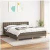 Image de Boxspring met matras stof taupe 160x200 cm3130605