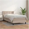 Image de Boxspring met matras kunstleer cappuccinokleurig 90x200 cm3130762