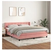 Image de Boxspring met matras fluweel roze 180x200 cm3130978