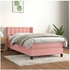 Image de Boxspring met matras fluweel roze 100x200 cm3131188