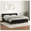 Image de Boxspring met matras fluweel zwart 180x200 cm3131215