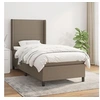 Image de Boxspring met matras stof taupe 100x200 cm3131253