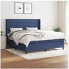 Image de Boxspring met matras stof blauw 160x200 cm3131287