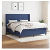 Image de Boxspring met matras stof blauw 180x200 cm3131295