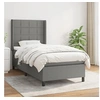 Image de Boxspring met matras stof donkergrijs 80x200 cm3131386