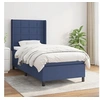 Image de Boxspring met matras stof blauw 80x200 cm3131391