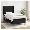 Image de Boxspring met matras stof zwart 100x200 cm3131491