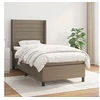 Image de Boxspring met matras stof taupe 100x200 cm3131493