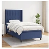 Image de Boxspring met matras stof blauw 80x200 cm3131551