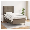 Image de Boxspring met matras stof taupe 100x200 cm3131573