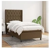 Image de Boxspring met matras stof donkerbruin 80x200 cm3131628