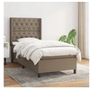 Image de Boxspring met matras stof taupe 80x200 cm3131629