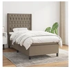 Image de Boxspring met matras stof taupe 90x190 cm3131637