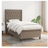 Image de Boxspring met matras stof taupe 100x200 cm3131653