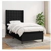 Image de Boxspring met matras stof zwart 100x200 cm3131731