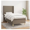 Image de Boxspring met matras stof taupe 80x200 cm3131789