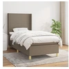 Image de Boxspring met matras stof taupe 90x190 cm3131797