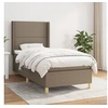 Image de Boxspring met matras stof taupe 100x200 cm3131893