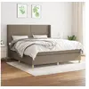 Image de Boxspring met matras stof taupe 180x200 cm3131933