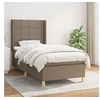 Image de Boxspring met matras stof taupe 90x200 cm3131965