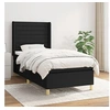 Image de Boxspring met matras stof zwart 90x190 cm3132035