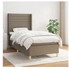 Image de Boxspring met matras stof taupe 90x190 cm3132037