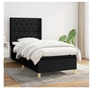 Image de Boxspring met matras stof zwart 80x200 cm3132187