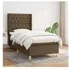 Image de Boxspring met matras stof donkerbruin 80x200 cm3132188