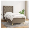 Image de Boxspring met matras stof taupe 80x200 cm3132189
