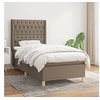 Image de Boxspring met matras stof taupe 90x200 cm3132205