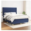 Image de Boxspring met matras stof blauw 140x200 cm3132239