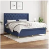 Image de Boxspring met matras stof blauw 180x200 cm3132255