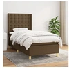 Image de Boxspring met matras stof donkerbruin 80x200 cm3132268