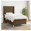 Image de Boxspring met matras stof donkerbruin 100x200 cm3132292