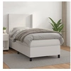 Image de Boxspring met matras kunstleer wit 100x200 cm3132364
