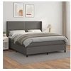 Image de Boxspring met matras kunstleer grijs 180x200 cm3132457