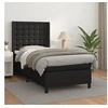 Image de Boxspring met matras kunstleer zwart 100x200 cm3132483