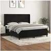 Image de Boxspring met matras fluweel zwart 180x200 cm3132695