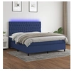Image de Boxspring met matras en LED stof blauw 180x200 cm3135139
